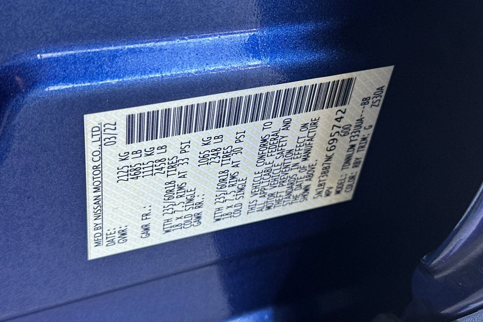 2022 Nissan Rogue SV