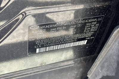2020 Hyundai Santa Fe Limited