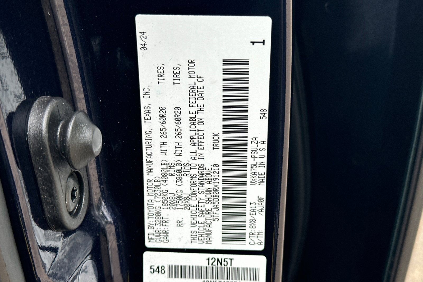 2024 Toyota Tundra 4WD Limited