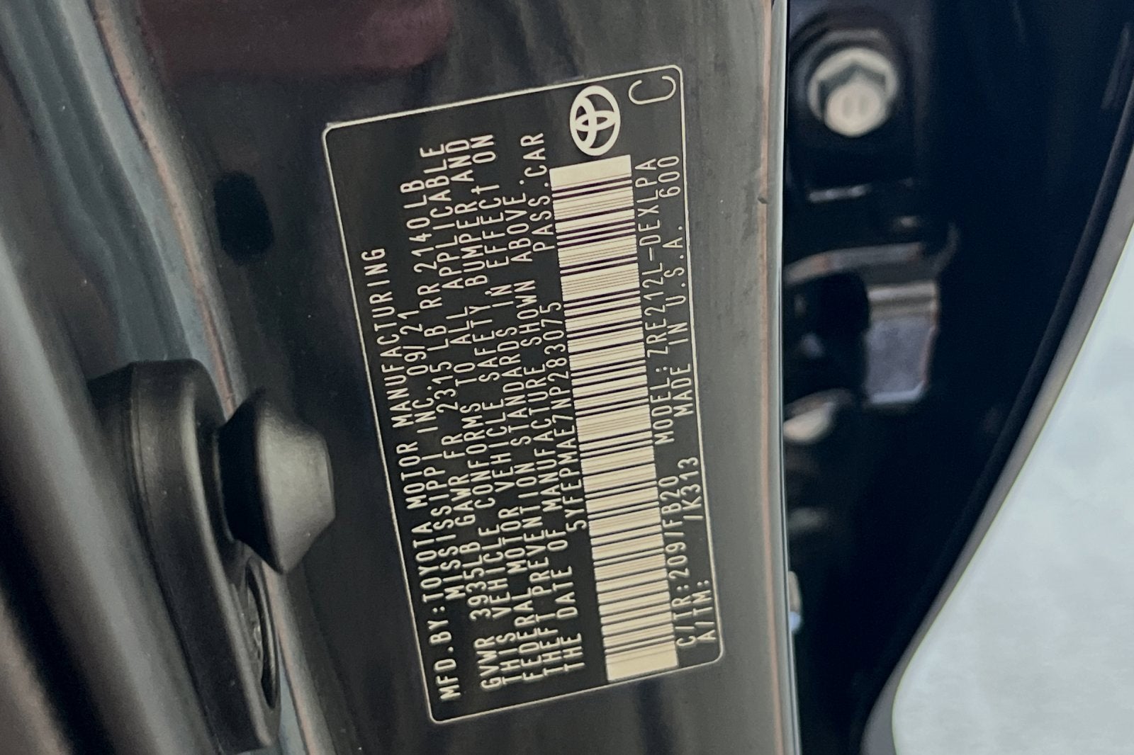 2022 Toyota Corolla LE