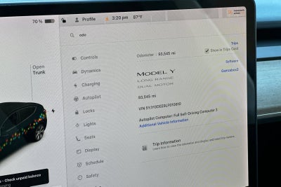 2020 Tesla Model Y Long Range