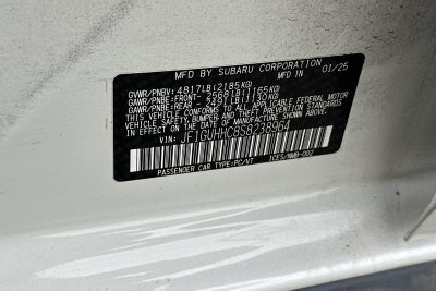 2025 Subaru Impreza RS