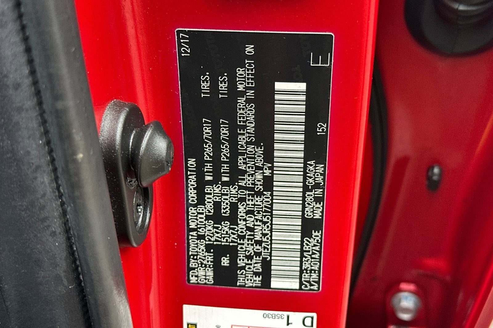 2018 Toyota 4Runner SR5