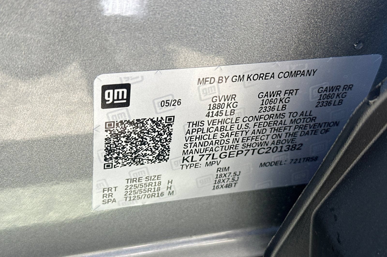 2026 Chevrolet Trax 1RS