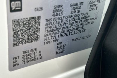 2026 Chevrolet Trax LT