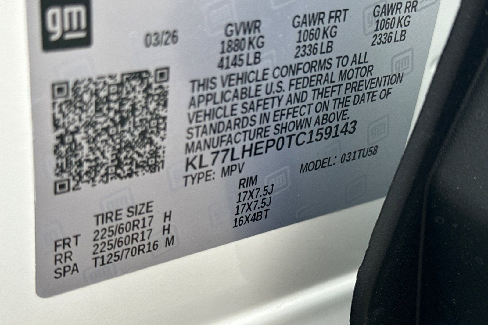 2026 Chevrolet Trax LT