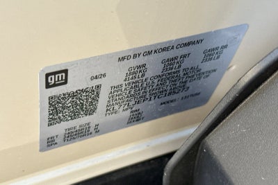 2026 Chevrolet Trax 2RS