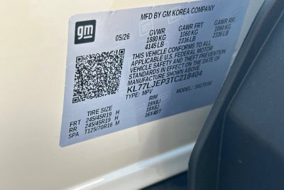 2026 Chevrolet Trax 2RS