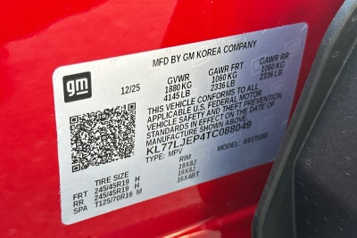 2026 Chevrolet Trax 2RS