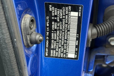 2018 Honda Civic Hatchback Sport