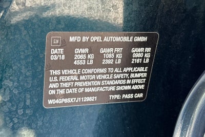 2018 Buick Regal Sportback Essence