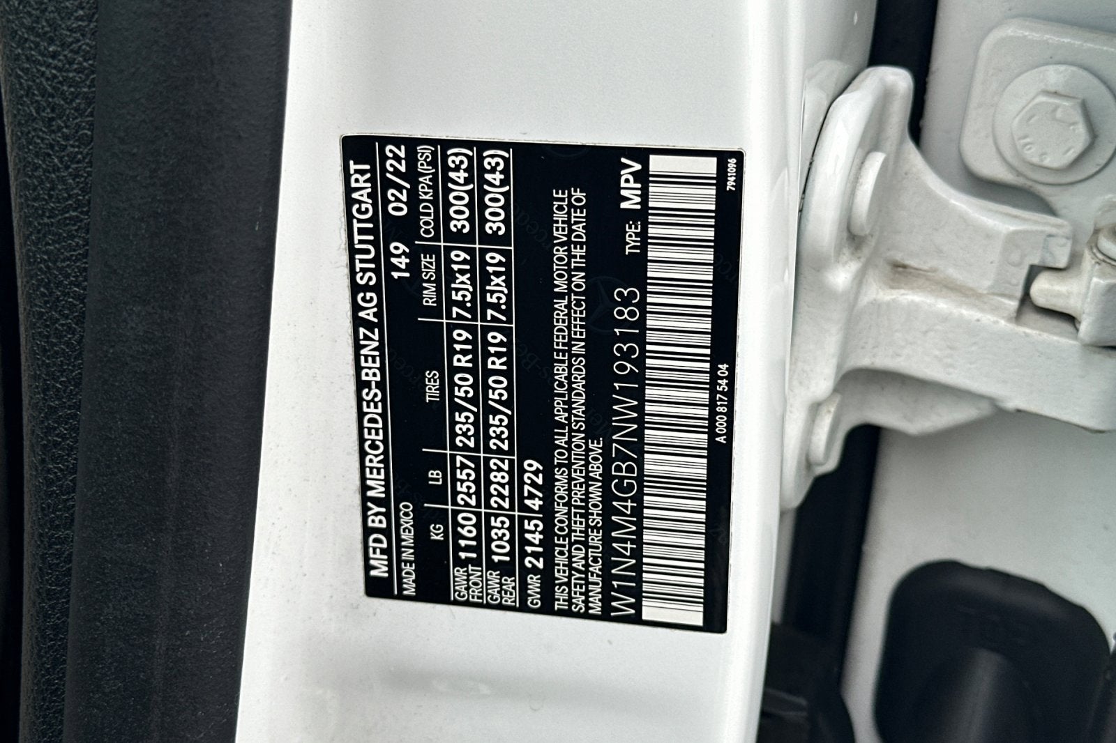 2022 Mercedes-Benz GLB GLB 250