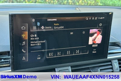 2022 Audi A4 Sedan S line Premium Plus