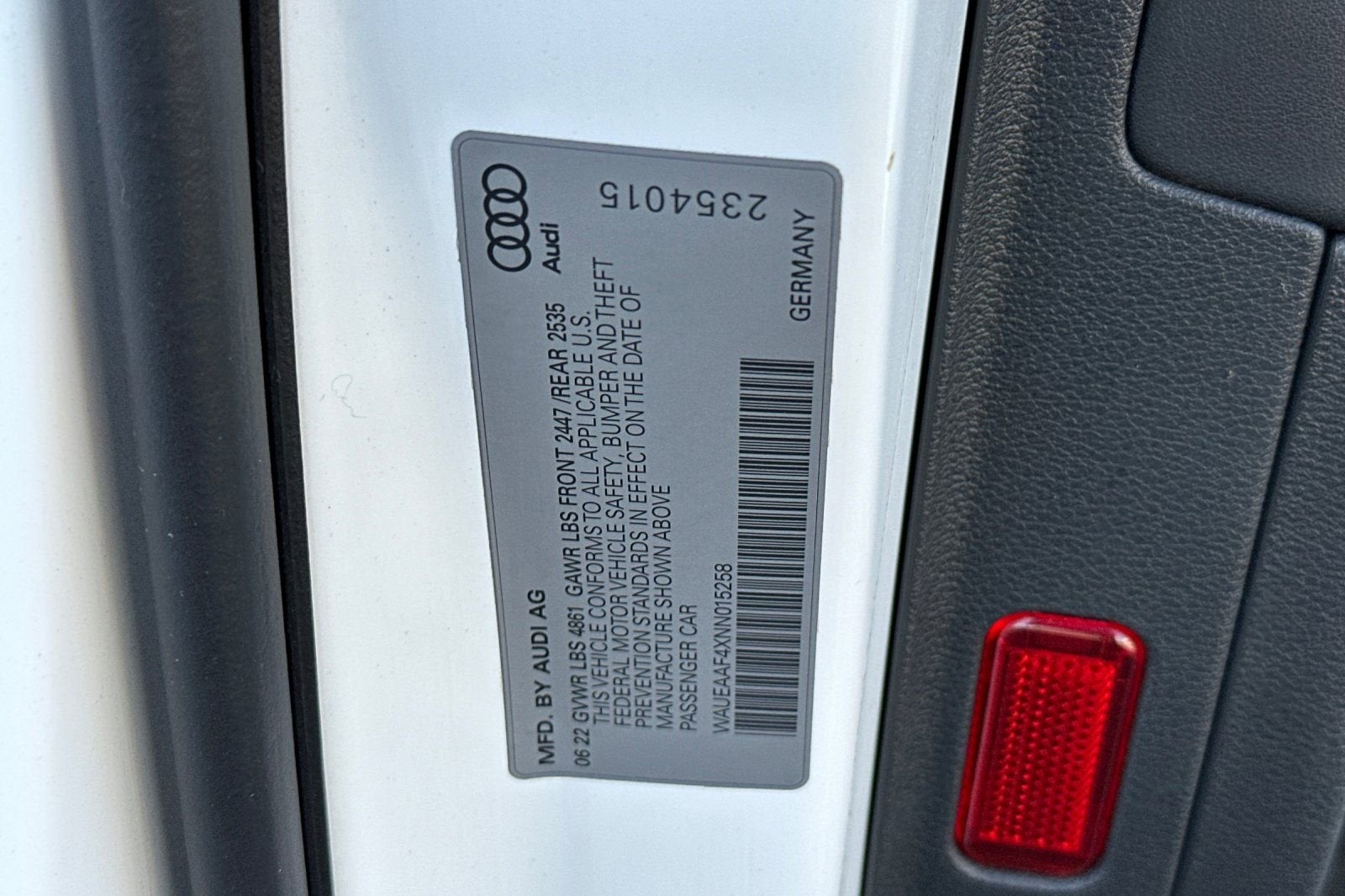 2022 Audi A4 Sedan S line Premium Plus