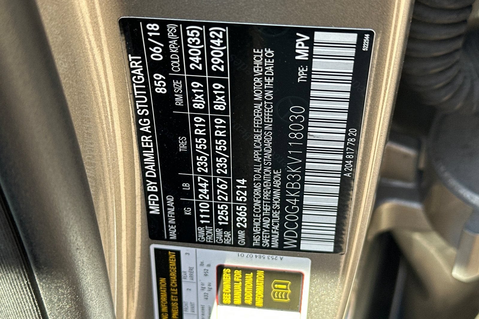 2019 Mercedes-Benz GLC GLC 300