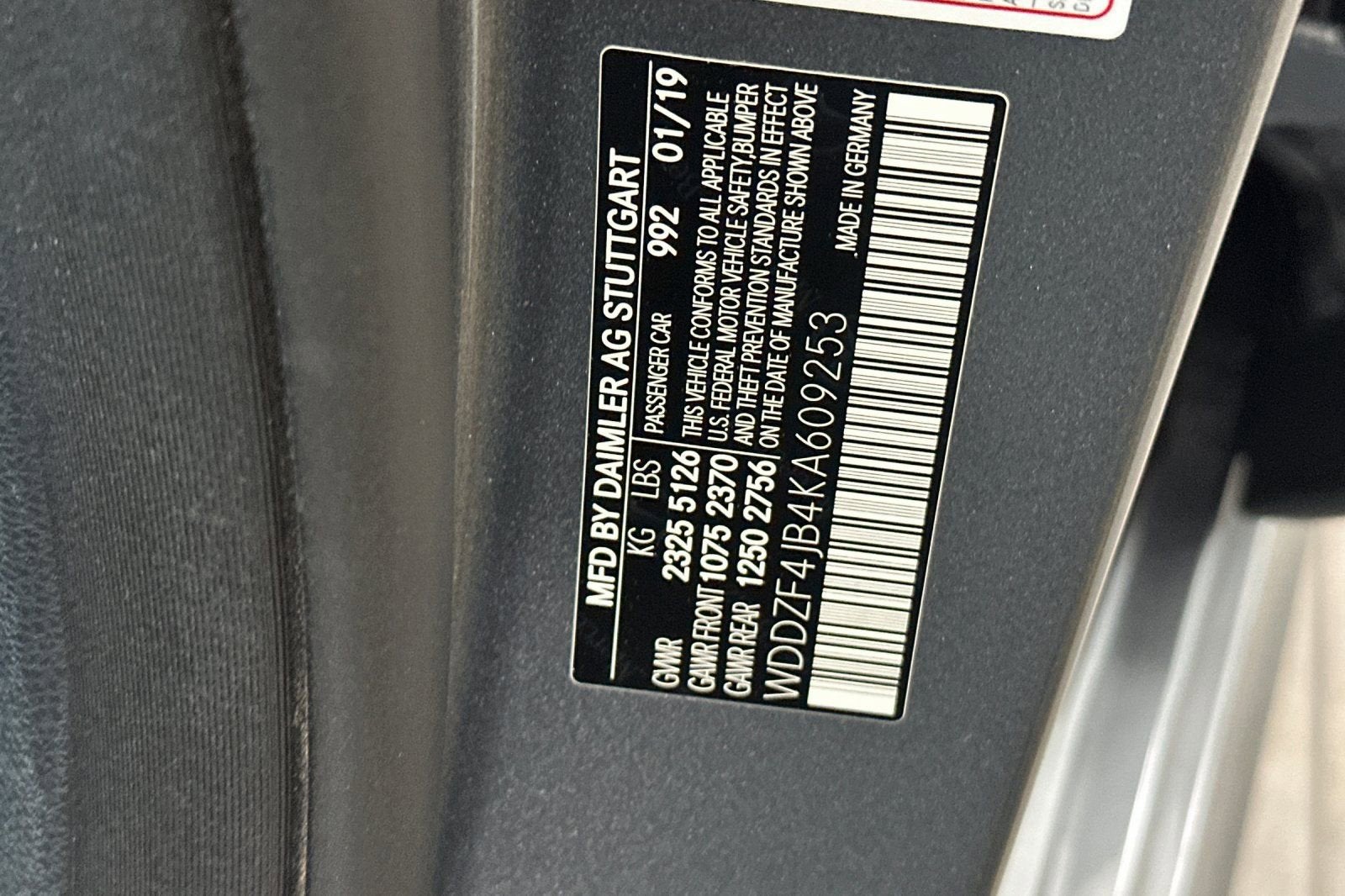 2019 Mercedes-Benz E-Class E 300