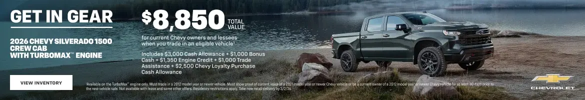 2026 Chevy Silverado 1500 Crew Cab