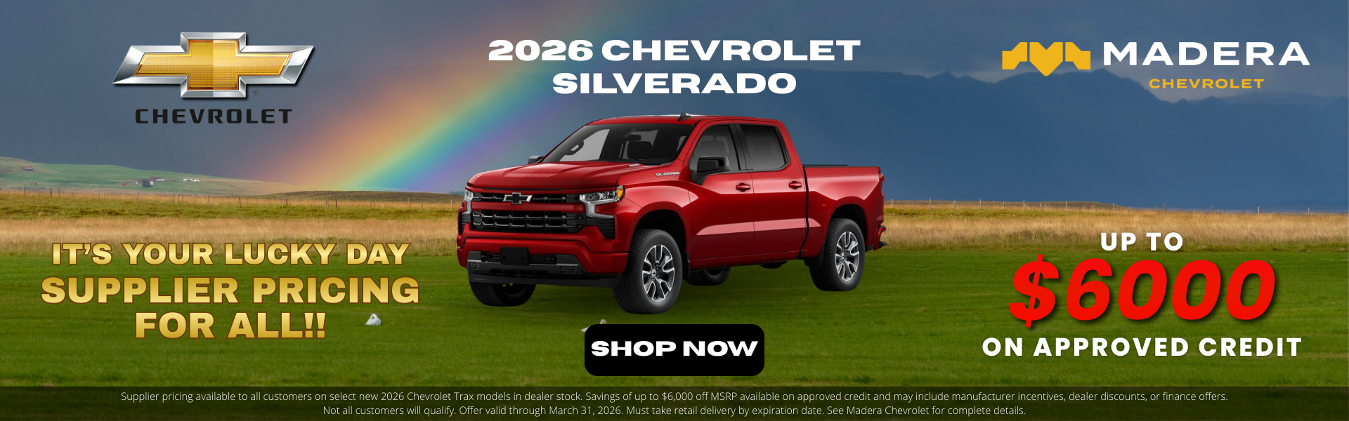 2026 Chevrolet Silverado