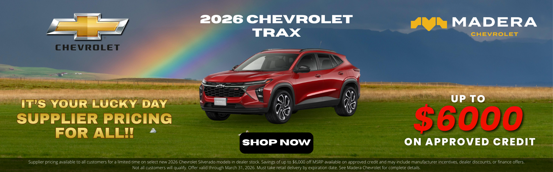 2026 Chevrolet Trax